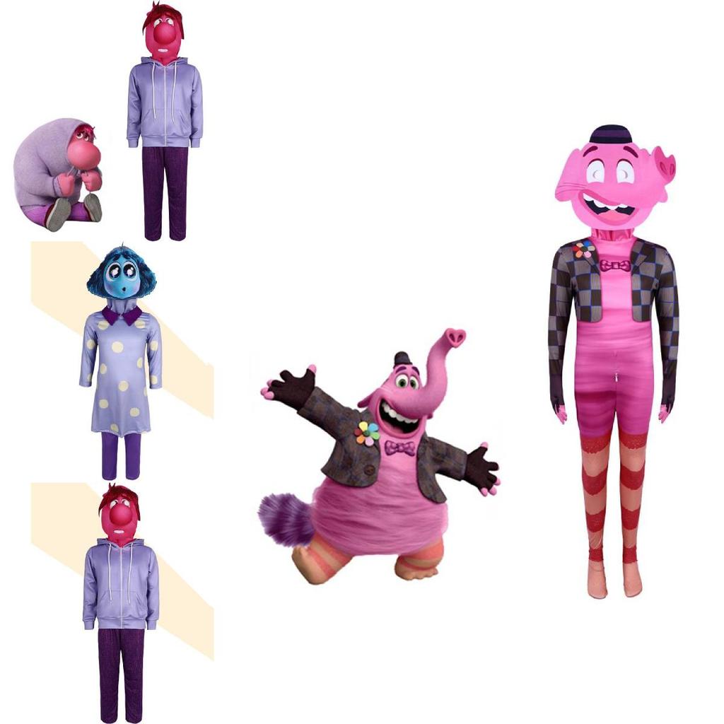 Stylish Inside Out 2 Cosplay Costume With Comfortable Polyester Fabric Unisex