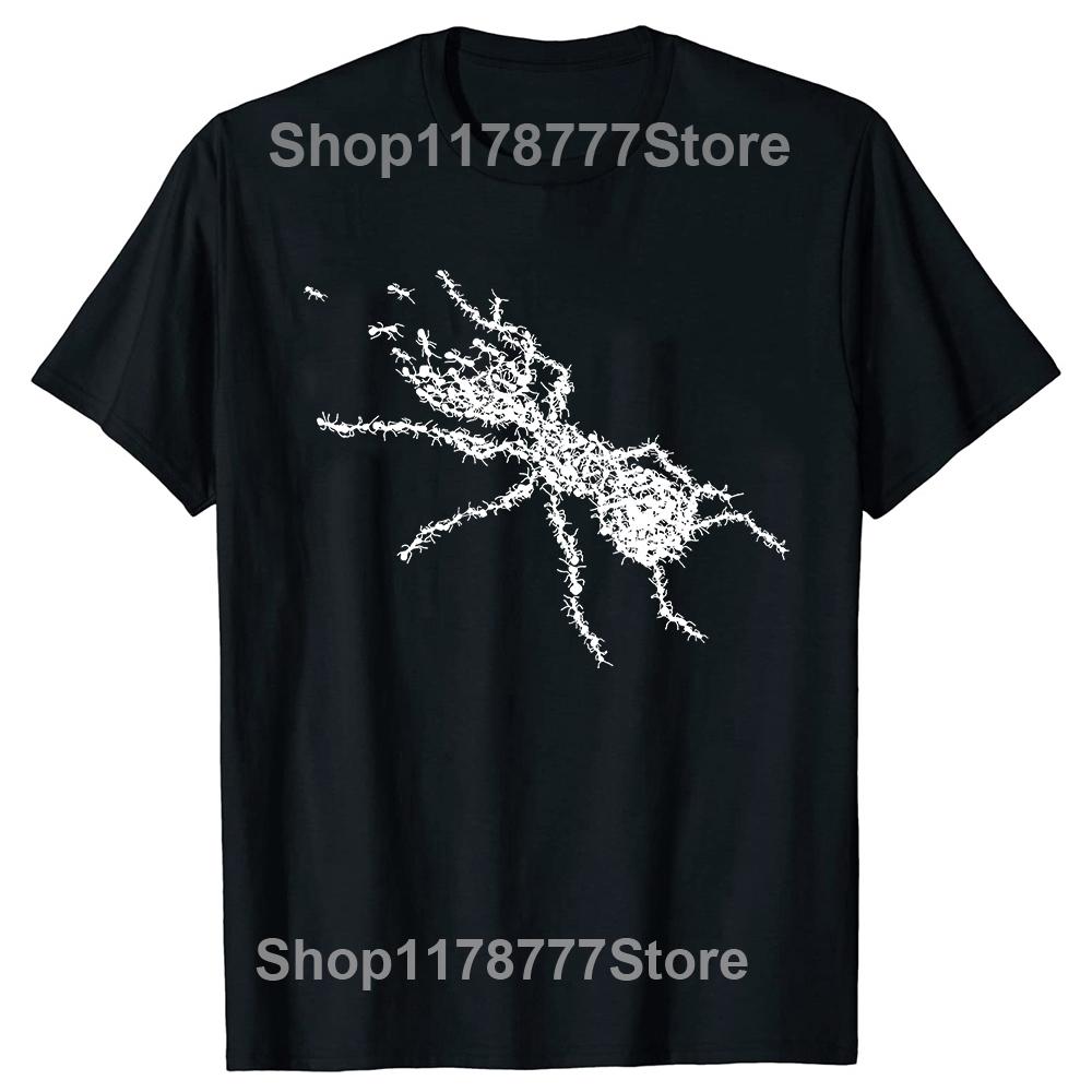 Funny Easily Distracted By Ants Insect Ant Keeper Farm T Shirts Summer Style Graphic Cotton Streetwear Ant Gifts Tshirt Men