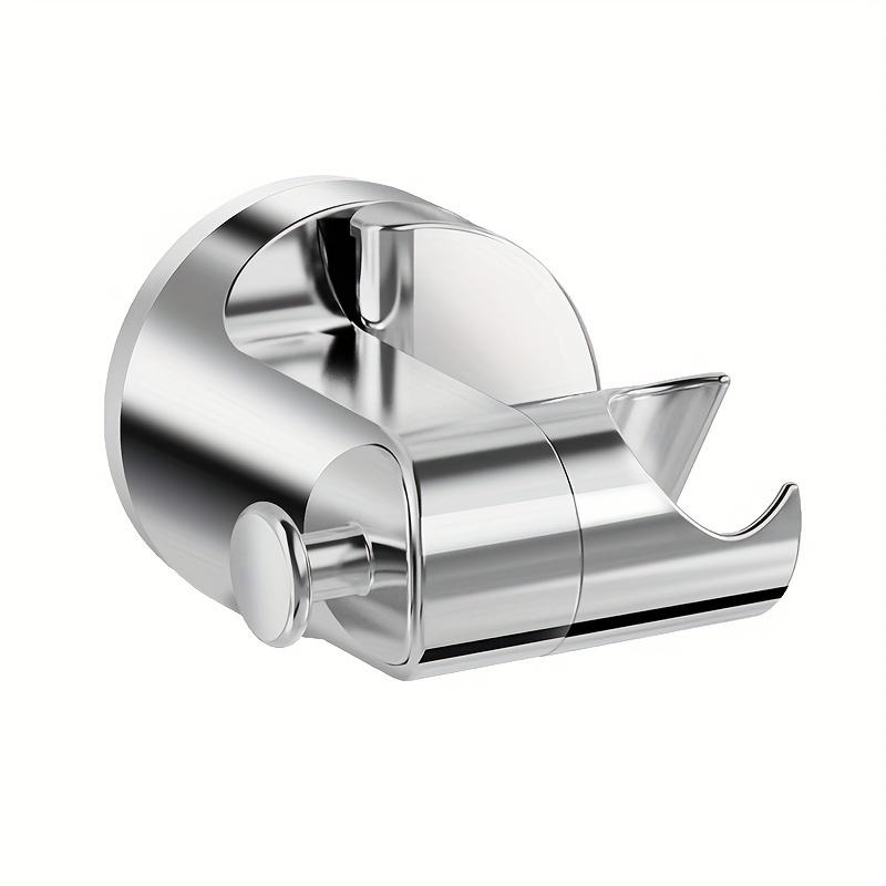 

1 шт. Круглый держатель для душевой лейки, регулируемый, настенный, поддержка для душа, самоклеящийся кронштейн для ручной душевой лейки, основание для ванной