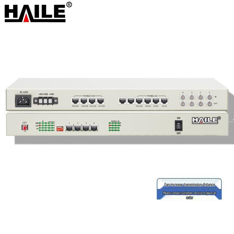 HAILE PCM Multi-Service Fiber Optic Multiplexer