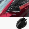For MG ZS 2024 + Rear View Cover Reverse Mirror Case Reflective Mirror Cap Car Protector Decoration Accessories Exterior Sticker