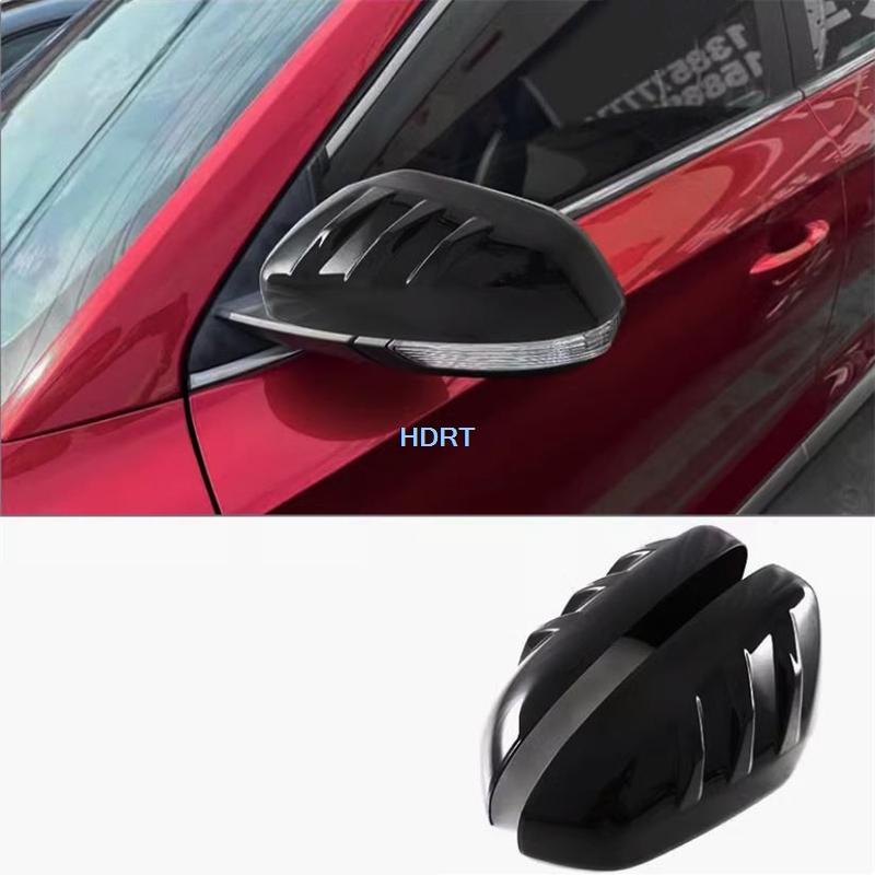For MG ZS 2024 + Rear View Cover Reverse Mirror Case Reflective Mirror Cap Car Protector Decoration Accessories Exterior Sticker