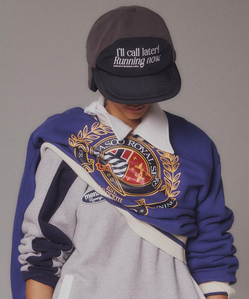 Minasu Menasoo Heritage Heavy Sweatshirt_Blue_Fleece-Lined Fabric