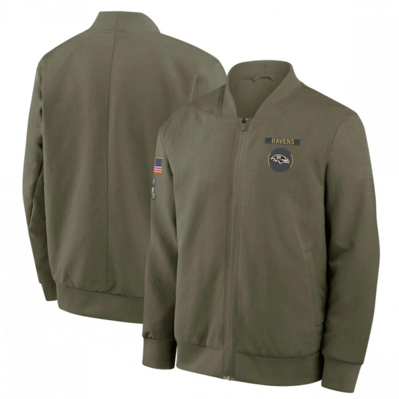 NFL Inspired Jacket Men - Casual Sport Zip Up Top Fall Season Loose Fit Long Sleeve