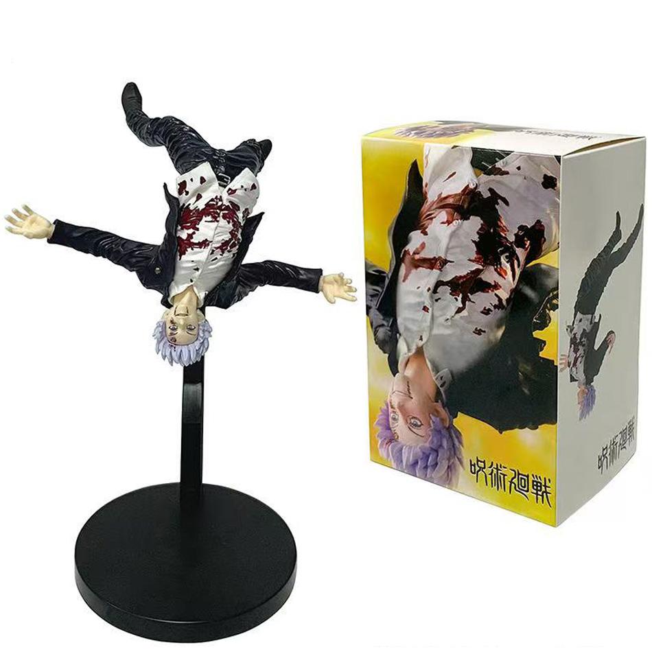 20CM Anime Jujutsu Kaisen Satoru Gojo Fushiguro Megumi Figur Drei Modell Spielzeug Geschenk Sammlung Dekoration PVC