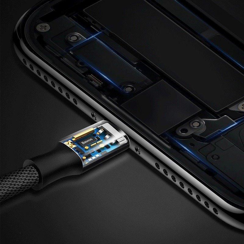Kabel Usb Do Micro Usb Baseus Yiven 1.5M 2A - Czarny