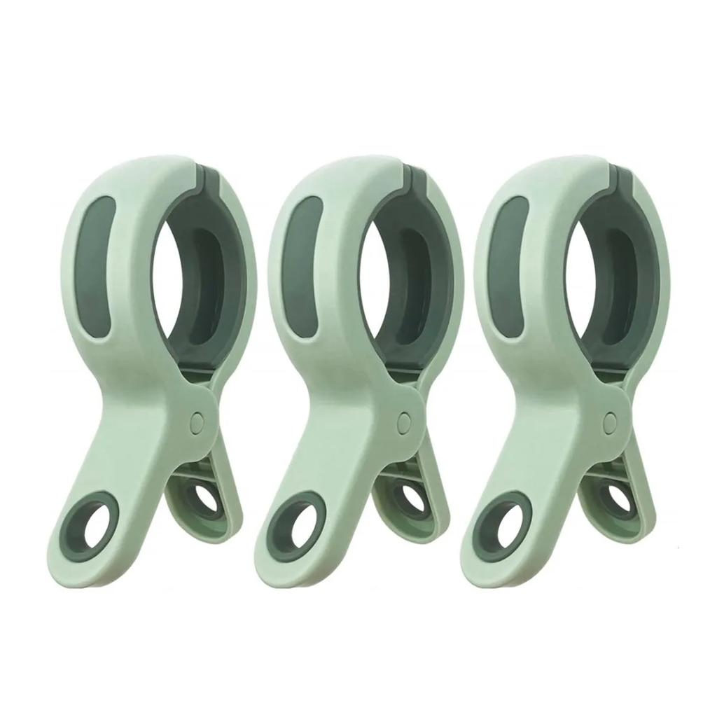 3/6Pcs Beach Towel Clips Reusable Large Windproof Clothes Pegs Plastic Strong Clothespins Laundry Tong for Blankets Coats Towel
