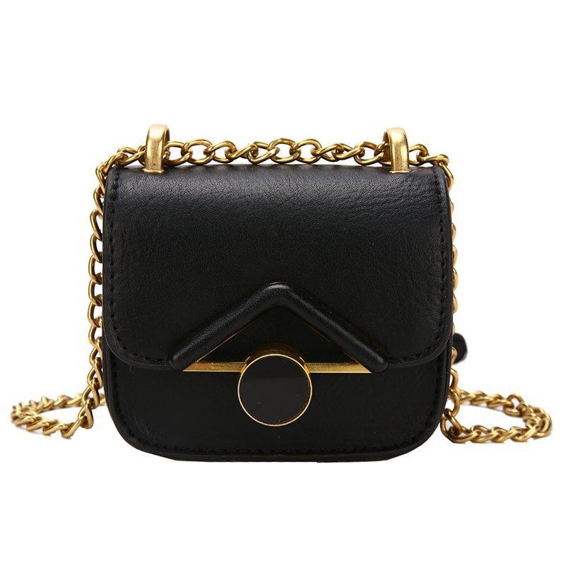 

Bag New retro mini oblique span small square bag lipstick women s bag чёрный