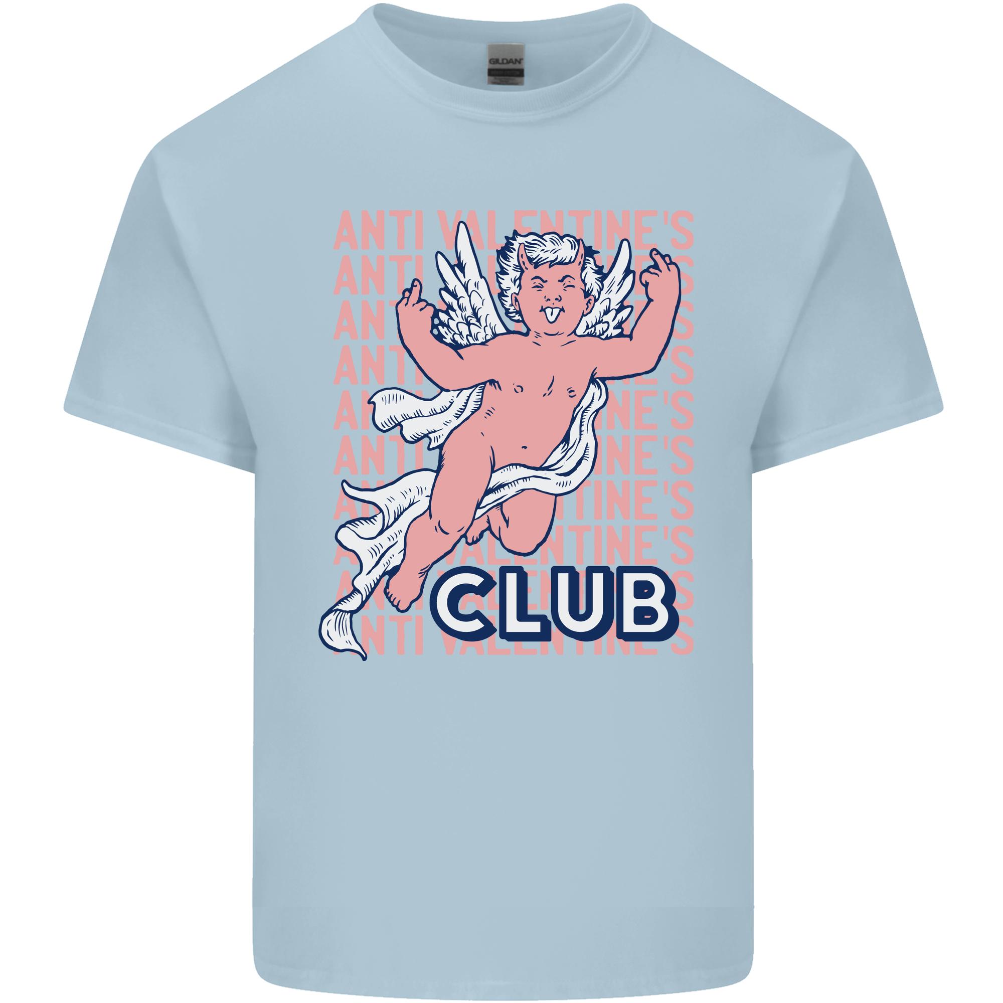 Anti Valentines Day Club Unisexs Light Cotton TShirt S