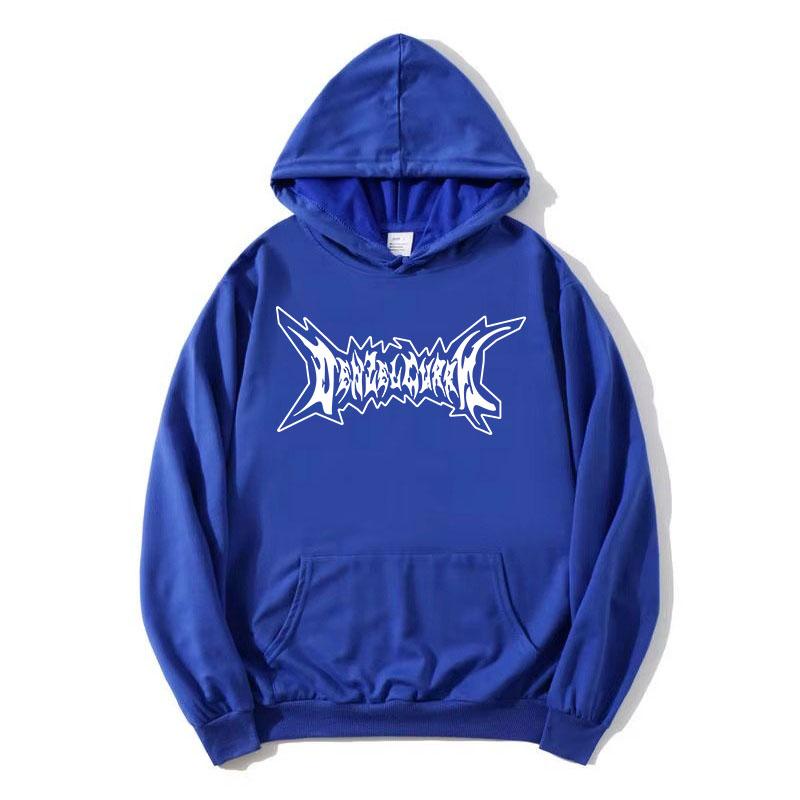 Denzel Curry Logo Grafik Hoodies Langarm Fleece Kapuzenpullover Freizeit Damen Herren Unisex Streetwear Sudaderas Damen Oberteile