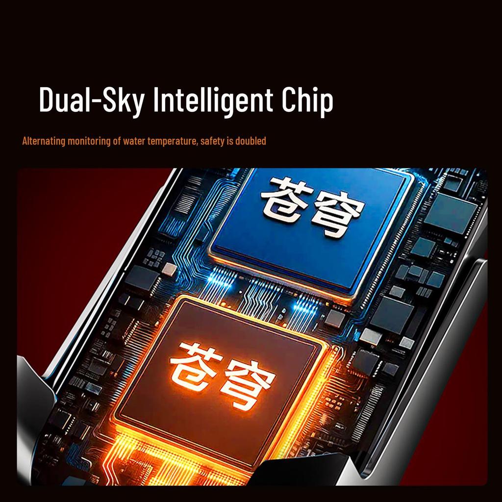 Chytré akvarijní topítko: Automatická regulace teploty, Vypnutí bez vody, Variabilní frekvence, Kompaktní a efektivní