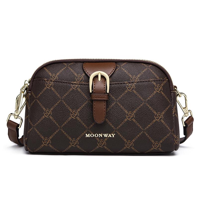 

Summer new women s bag fashion letter printing small square bag shell bag retro shoulder messenger bag mobile phone bag