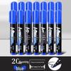 Waterproof Quick-Dry Oil-Based Broad Tip Marking Pen for Express Logistics
