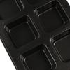 Non-stick Brownie Cake Pan 6 Cavities Bread Mold Kitchen Accessory Muffin Cake Baking Tray  Pudding