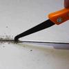 Werkzeug zum Reparieren von Fliesenfugen, Hakenmesser, professionelle Reinigung und Entfernung alter Fugenmörtel, Handwerkzeuge