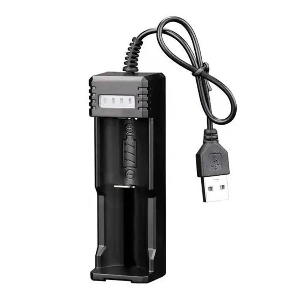 26650/18650 Battery Charging Adapter Compact Single Bay Design Efficient Charging Machine Light Battery Charging Tool