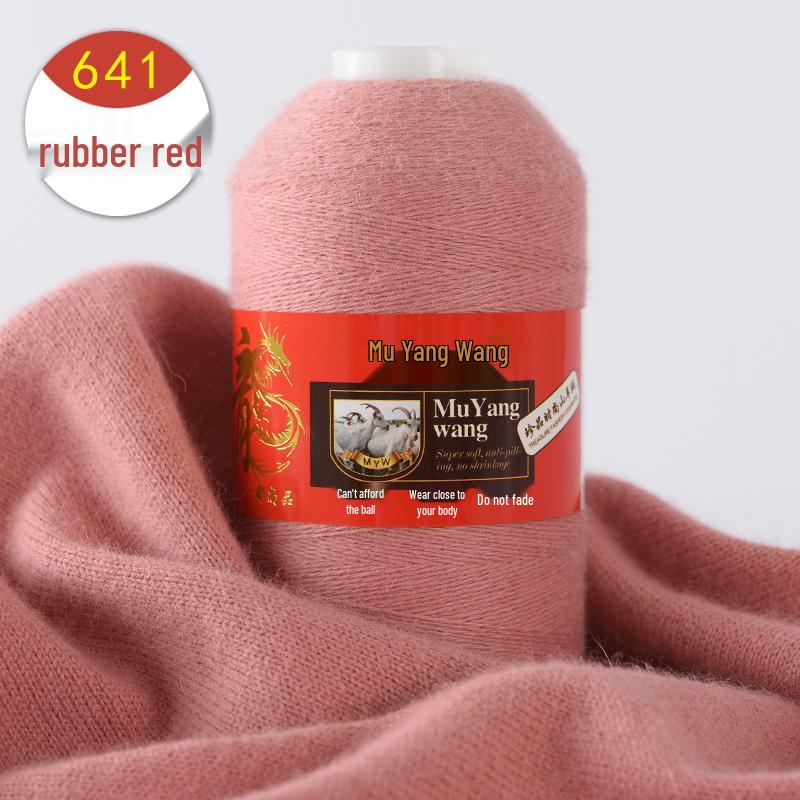 Pure Cashmere Machine-Knitted Medium-Fine Yarn for Hand-Knitting Scarves and Baby Items