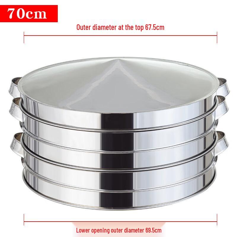 Ying Tang Large Stainless Steel 2-Layer Steamer Pot