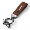 1Pcs Car Metal Leather Key Chain Fine Emblem Key Ring For BMW X1 X2 X3 X5 X4 X6 X7 G30 G20 G32 G11 G12 F40 F30 F20 F10 F34 F07 msjk68