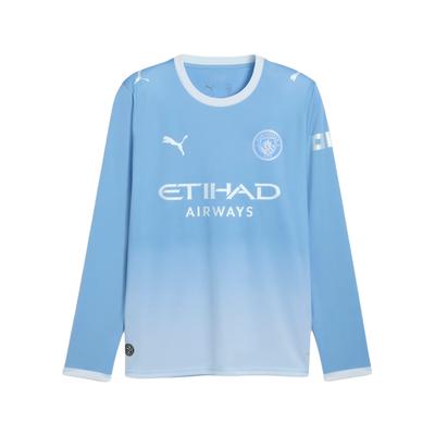 Manchester City Football Club Saison 2026-27 Heim Atmungsaktiv Feuchtigkeitstransportierend Rundhals Langarm Trikot Herren Trikot 784327-01