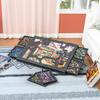 Portable Children's Puzzle Table with Stand: Felt Board, 6 Drawers & Cover