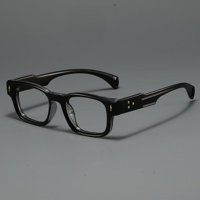 Small Frame Square Anti-Blue Light Glasses For Men High-End Business Glasses Frame Fashionable High-Definition Reading Glasses