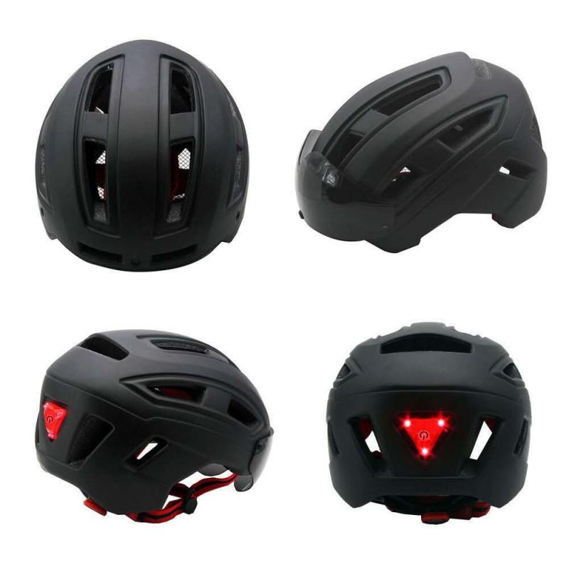 Magnetic Goggle Compatible Cycling Helmet Adults Ventilated Road Mountain Bike Unisex EPS Foam One Size