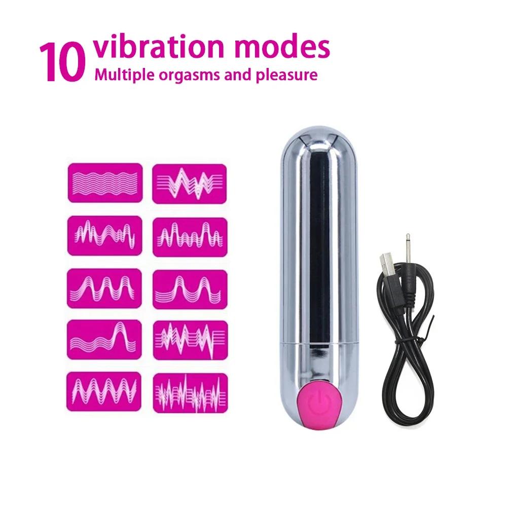 G-Spot Bullet Vibrators for Women Discreet Portable Sex Toys Small Powerful Bullets Vibrator Mini Waterproof Clitoral Stimulator