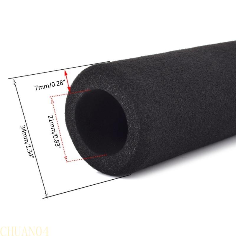 A1A2 1 Pair of Bike Handlebar Grips, Lightweight Sponge Foam Non-Slip Bicycles Handle Cover Sleeves for Mountain Bike Cycling