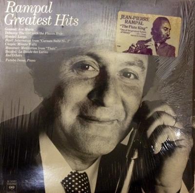 LP Record JEANPIERRE RAMPAL  Rampal Greatest Hits M34561 COLUMBIA MASTE 1978 US Classical Used