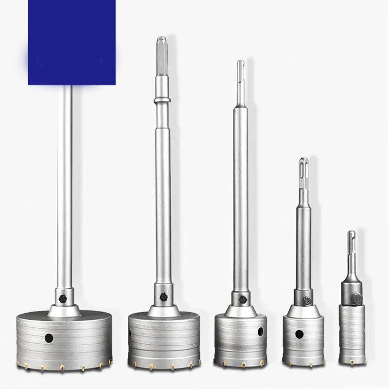 SDS Concrete Hole Saw 30-160mm Electric Hollow Core Drill Bit Shank 110-530mm Core Drill Bit Cement Stone Wall Drilling Tool