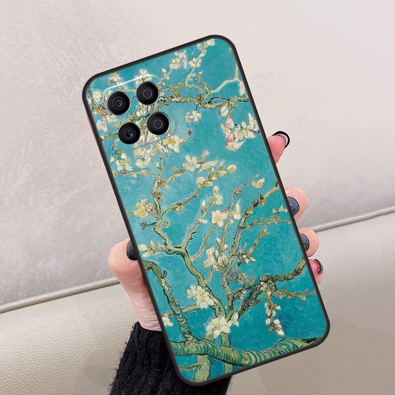 Blossoming Almond Tree For Honor Magic 7 Lite 5 6 8 Pro Case For Honor Win RT X9d X9b X9a X9c X8c X8b 200 400 70 90