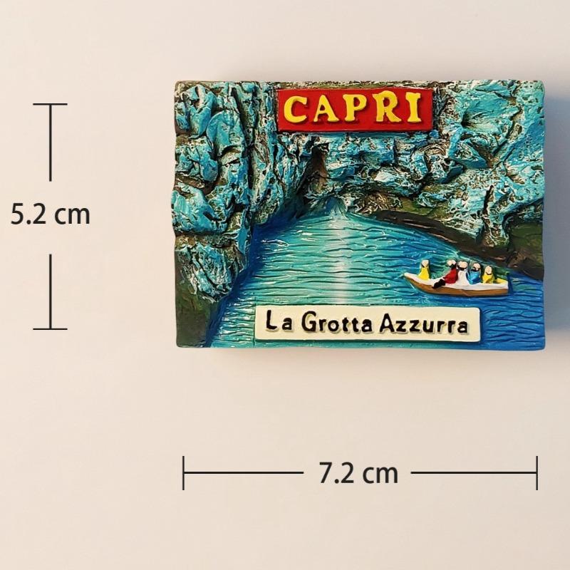 Italien Reise Souvenirs Capri Kühlschrankmagnete Rom Pisa St. Bernhard Florenz Tropea Kühlschrankaufkleber Wohnkultur Hochzeitsgeschenke