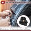 X Autohaux 1 Pcs DRL Day Running Light Socket for Vauxhall Corsa D 2011-2024 No.95507733 Lamp Bulb Connector