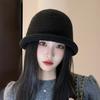 Coarse Knit Knit Fisherman Hat Ear-Protecting Winter Hat Fashion Basin Cap  Autumn and Winter