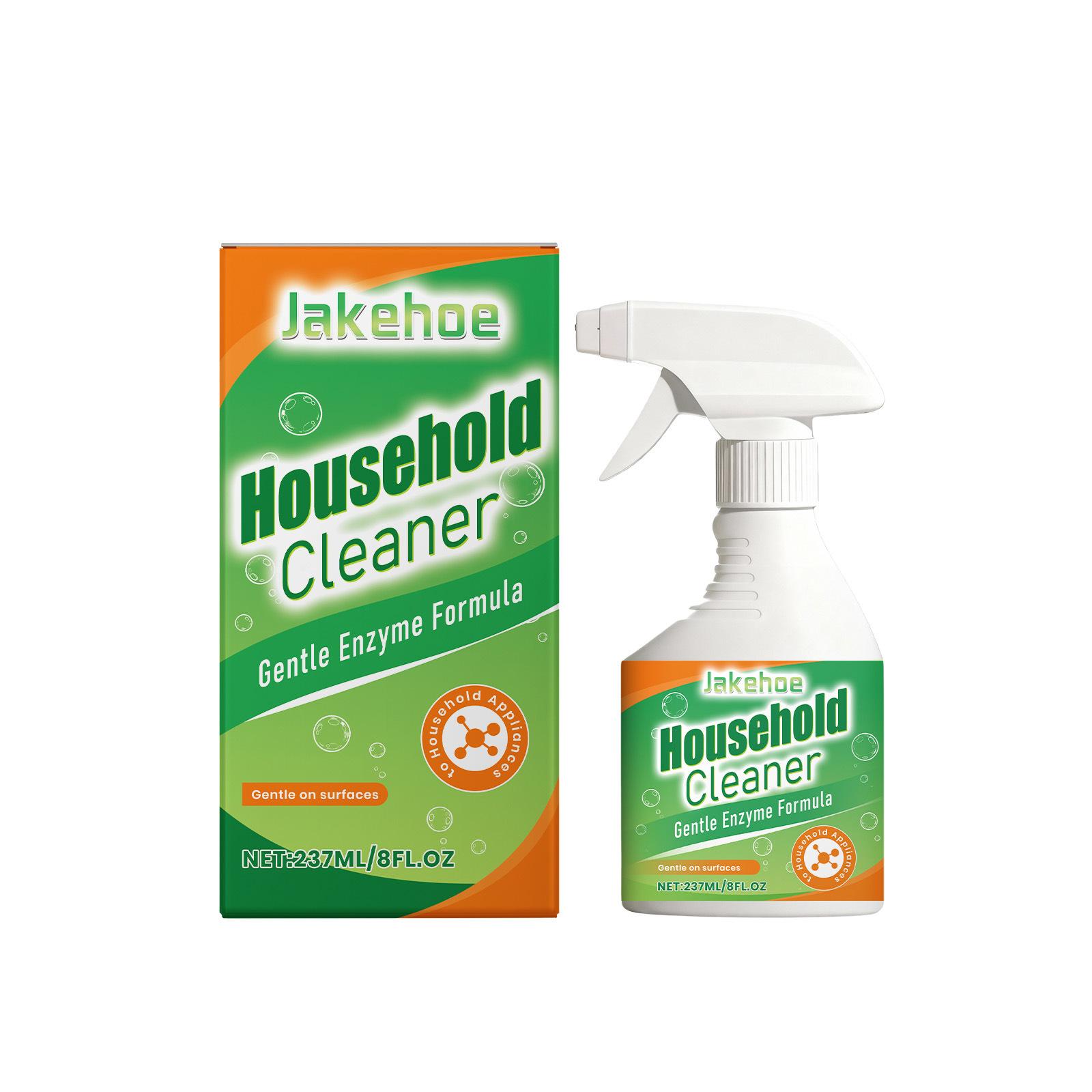 Bio Enzyme Household Cleaner Spray Natural Safe Formula Heavy Duty Grease Stain Remover Kitchen All Surfaces Daily Home Cleaning 8FL.OZ
