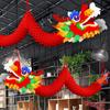 3D Chinese New Year Dragon Ceiling Hanging Decoration Spring Festival Dragon Garland for 2025 Chinese New Year Party Ornaments