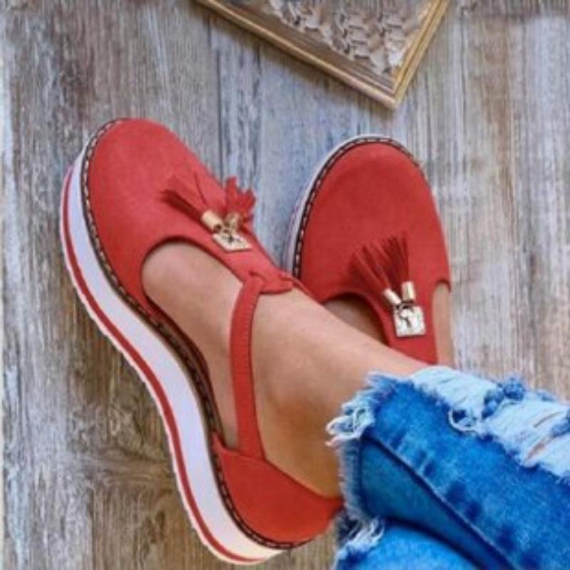 

European and American Hollow Flat Sandals Women s Breathable Shallow Breathable Single Shoes Women s Sandals Women 35 червоний