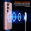 For Samsung Galaxy S25 Ultra Magnetic Case Kickstand TPU PC Shockproof Phone Back Cover