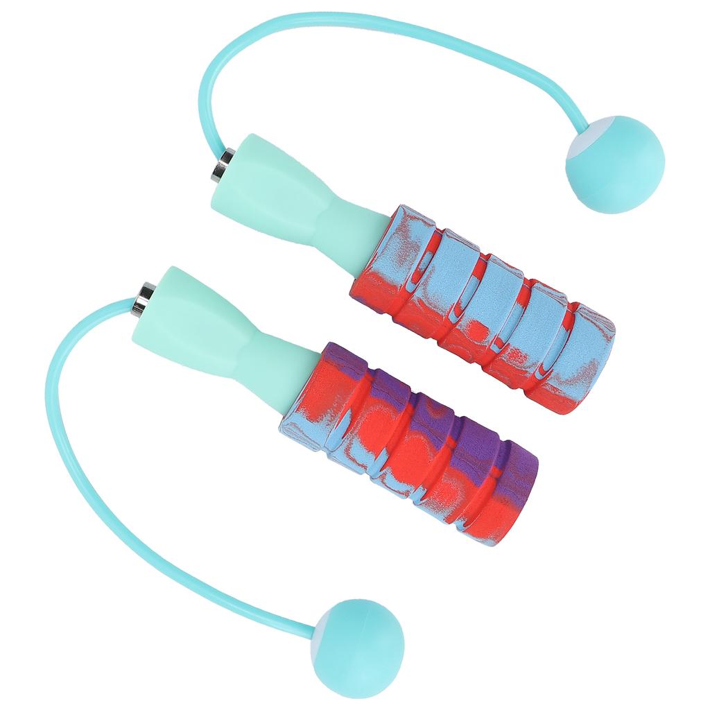 Cordless Jump Rope Ball Bearing TangleFree NonSlip Handle Ropeless Jumping Rope(Green )