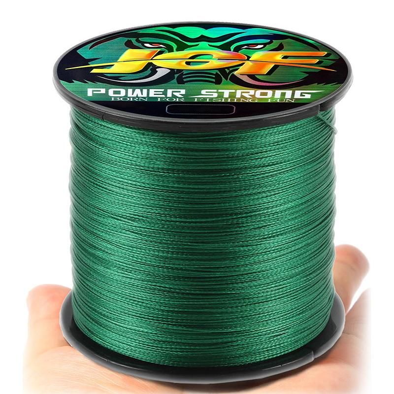

JOF 4-Strand Fishing Line PE Braided 100m Lure Carp Tackle Equipment Gear Accessory Convenient and Portable Easy To Carry 100M 1.0