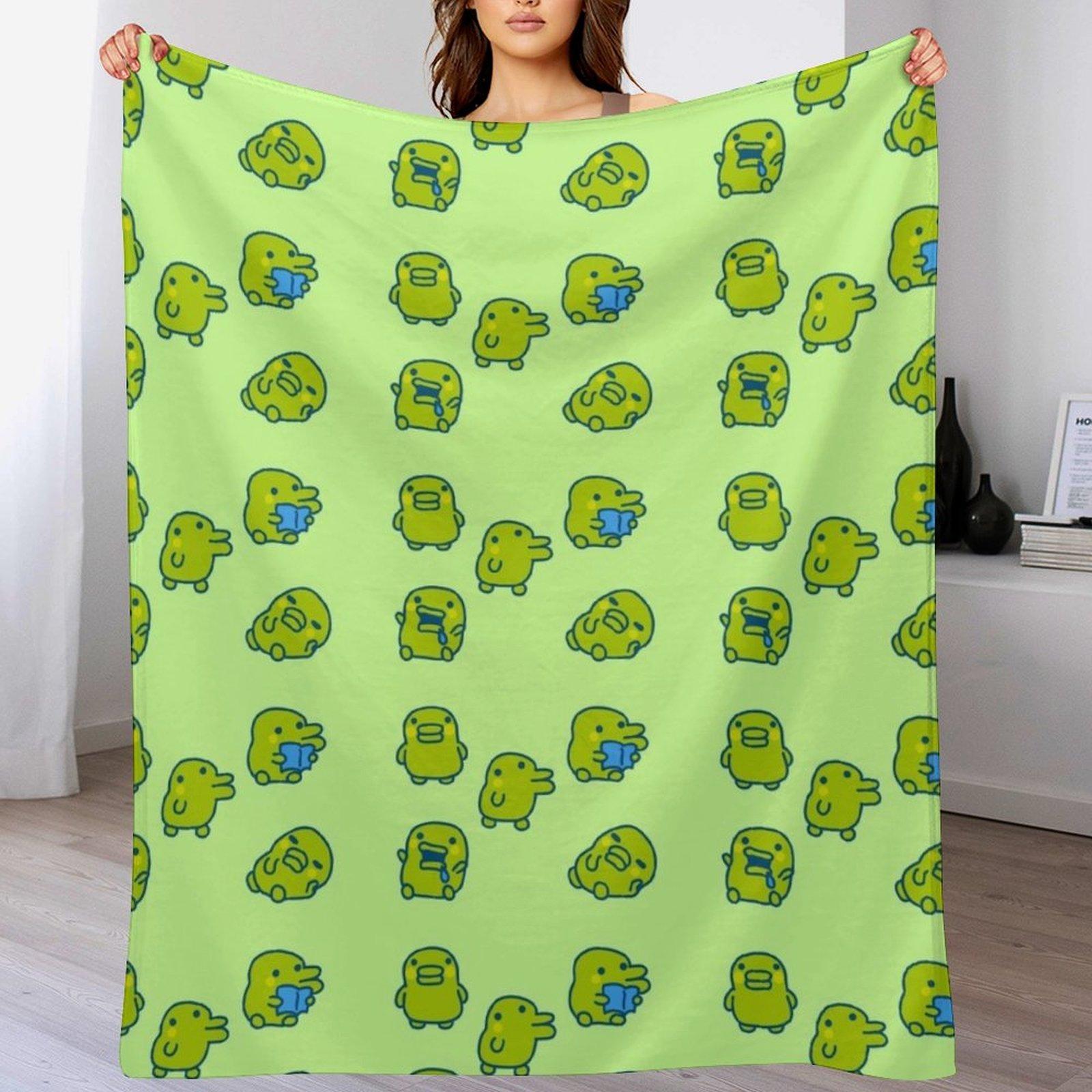 Kuchipatchi multiple Kuchipatchi Tama Tamagotchi Throw Blanket Soft Breathable Blanket for Night Sleeping 75X95CM