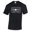 Music T Shirt Mens Tape Cassette Line Art Novelty Joke Chd3 Bwc