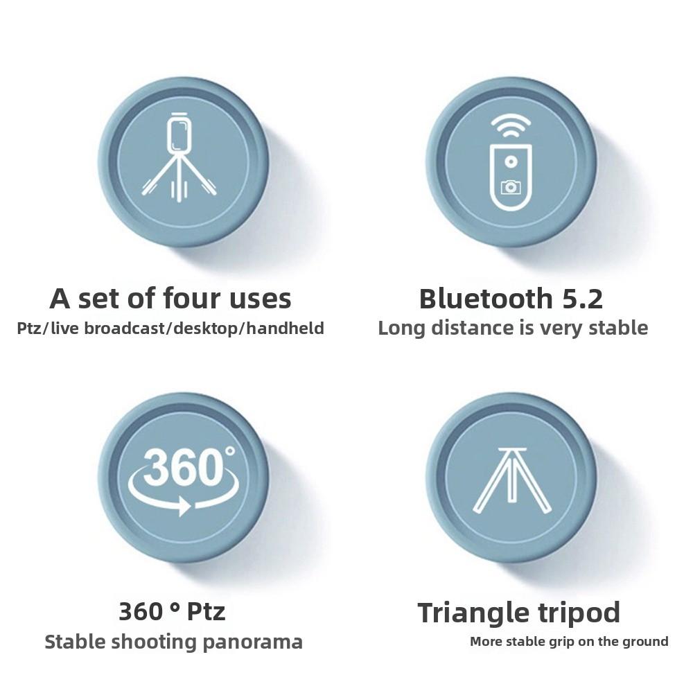 Adjustable Bluetooth Selfie Stick Portable Handheld Selfie Stick Tripod  Phone Accessories