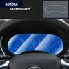 For TOYOTA HIGHLANDER & KLUGER  Car Interior Center Console Transparent TPU Protective Film Anti-scratch Repair Film