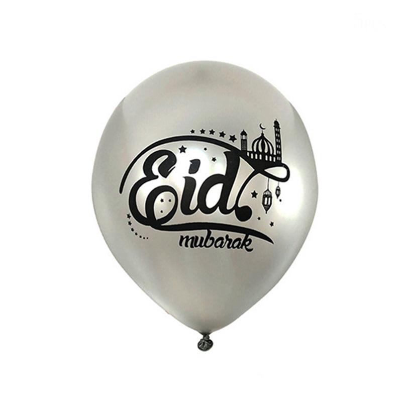 Eid Mubarak Latex Balloon Ramadan Decorations For Home Air Globos Islamic Muslim Party 2025 Ramadan Kareem baloon Gifts Eid