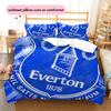 Set Copripiumino Trapuntato con Fantasia Everton Decorazione per la Casa Regalo (1 * copripiumino + 2 * federe senza imbottitura)