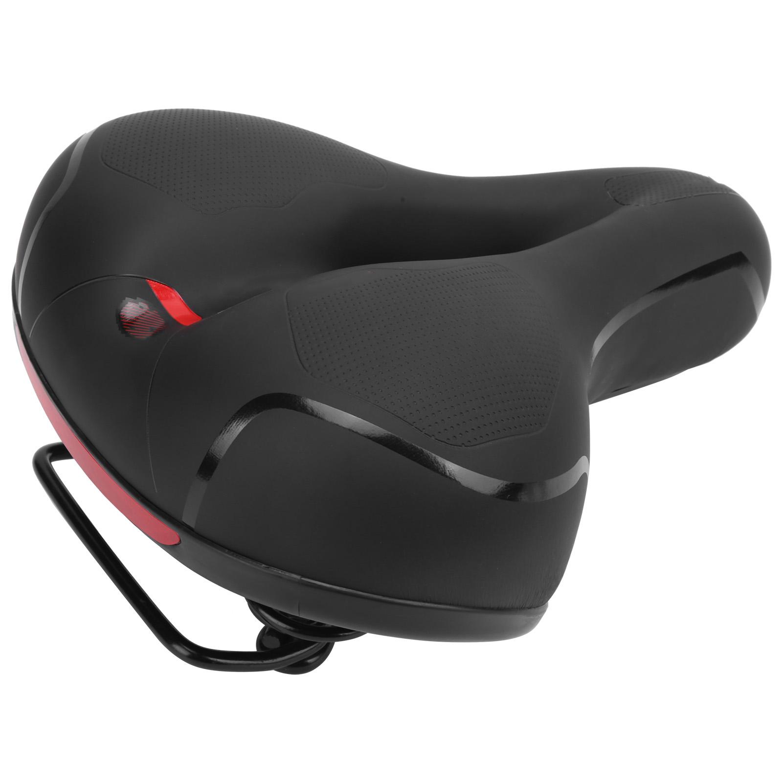 Mountain Bike Saddle Gel Comfortable Waterproof Bicycle Saddle Seat Double Springs