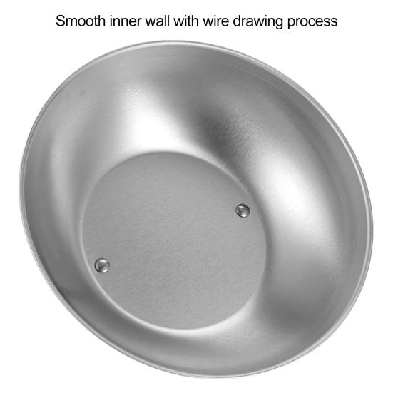 Stainless Steel Pot Lid with Handle Heat Concentration for Even Cooking Cheese Melting Dome Splatter Guard Griddle Accessory