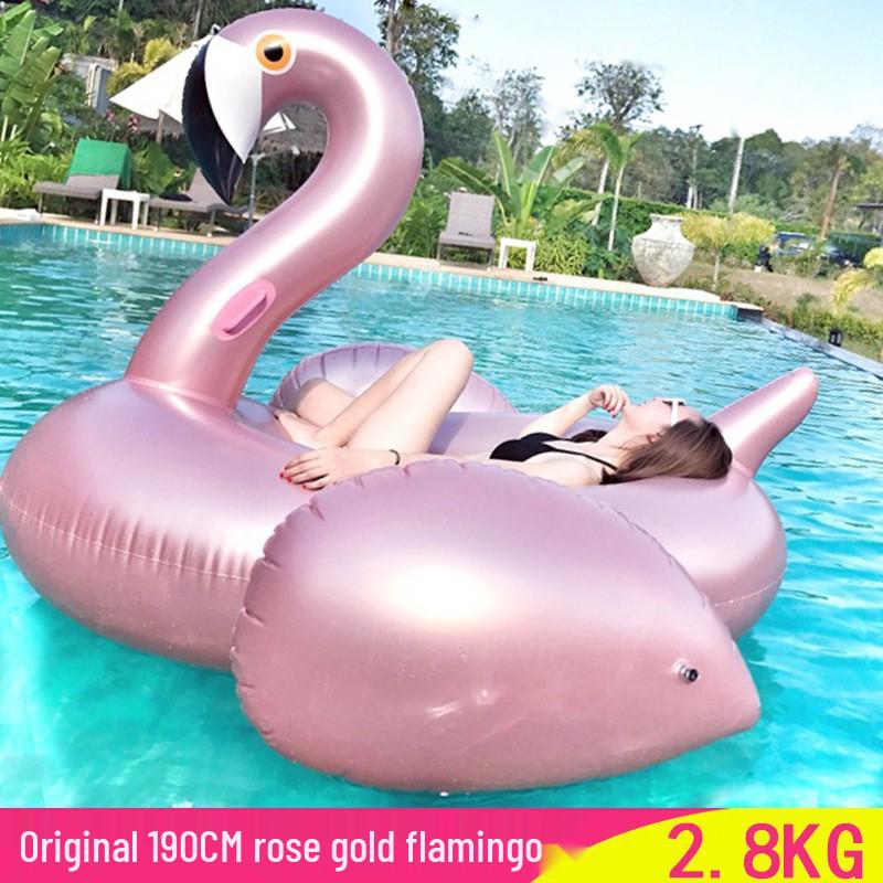 

Красочный надувной плавучий матрас «Крыло единорога» - Утолщенный надувной круг для плавания Water Ride-On